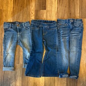 Blue Denim Jeans for Toddler Girls
